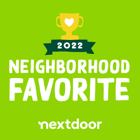 Thanks for naming us once again Nextdoor Neighborhood Favorite 2022