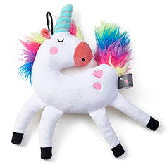 Plush Toy Unicorn, 12" White