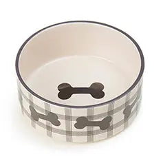 Jasper Stoneware Pet Bowl.