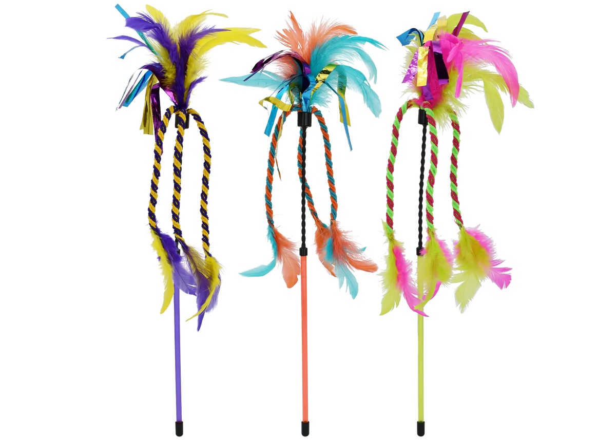 Ribbon Cat Wand