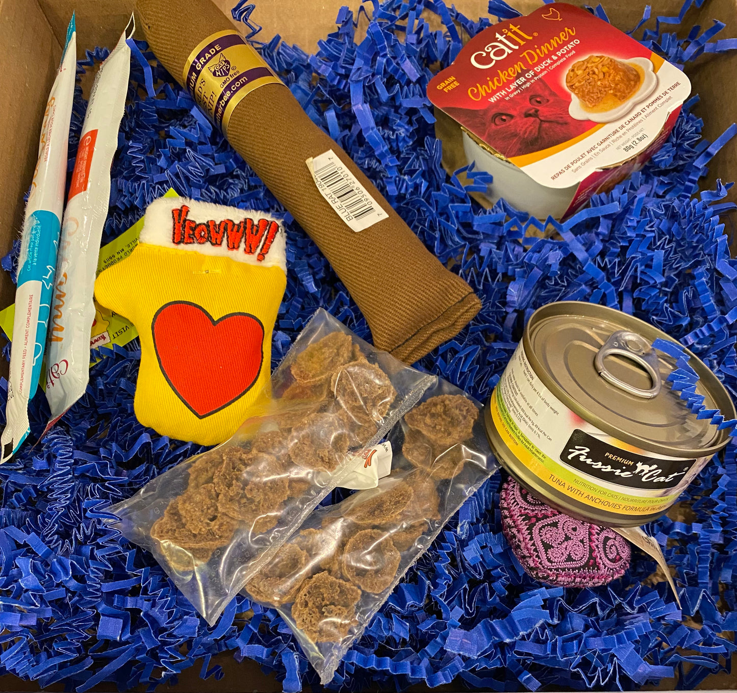 Cat Pre made gift box