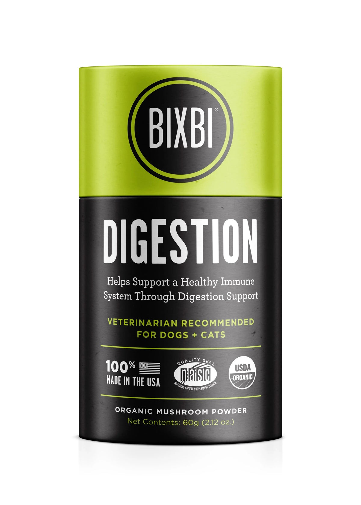 Bixbi Digestvie Support Powered Mushroom Supplement 60g