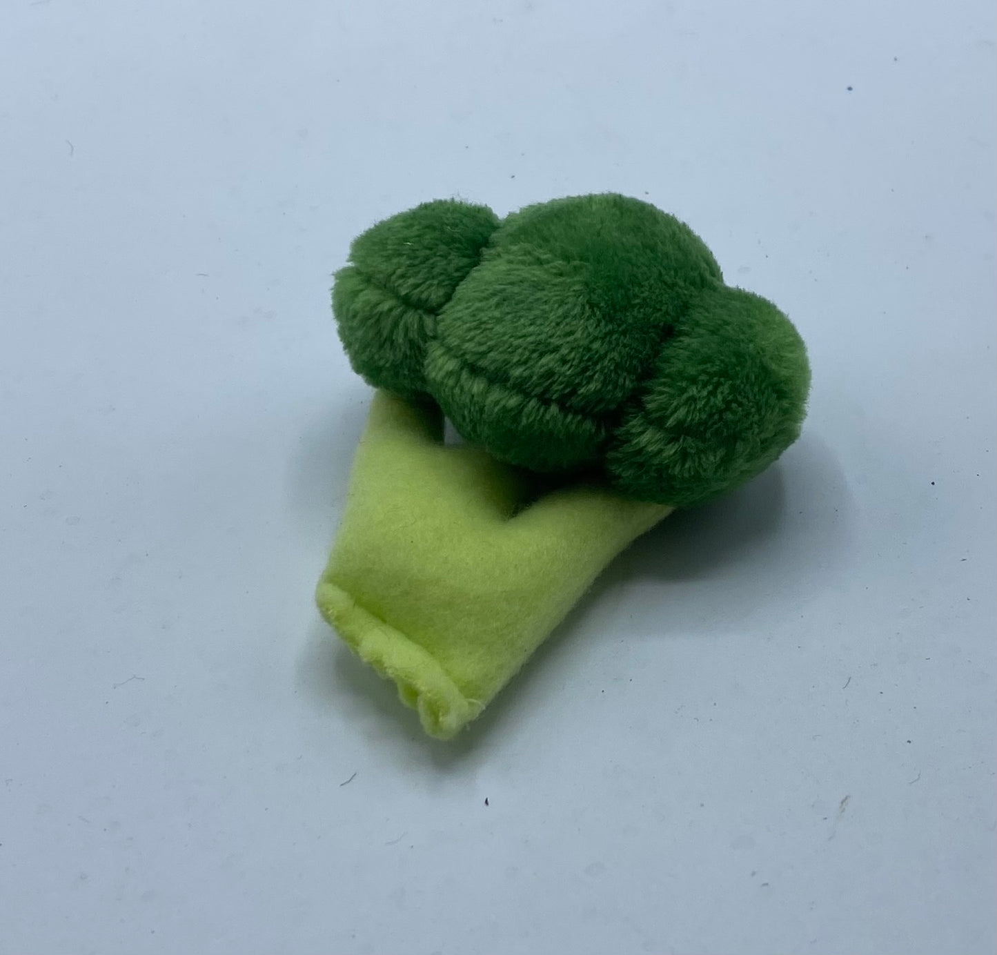 Catnip broccoli cat toy.