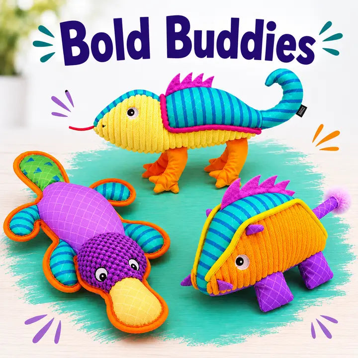 Bold Buddies Dog Toy Collection