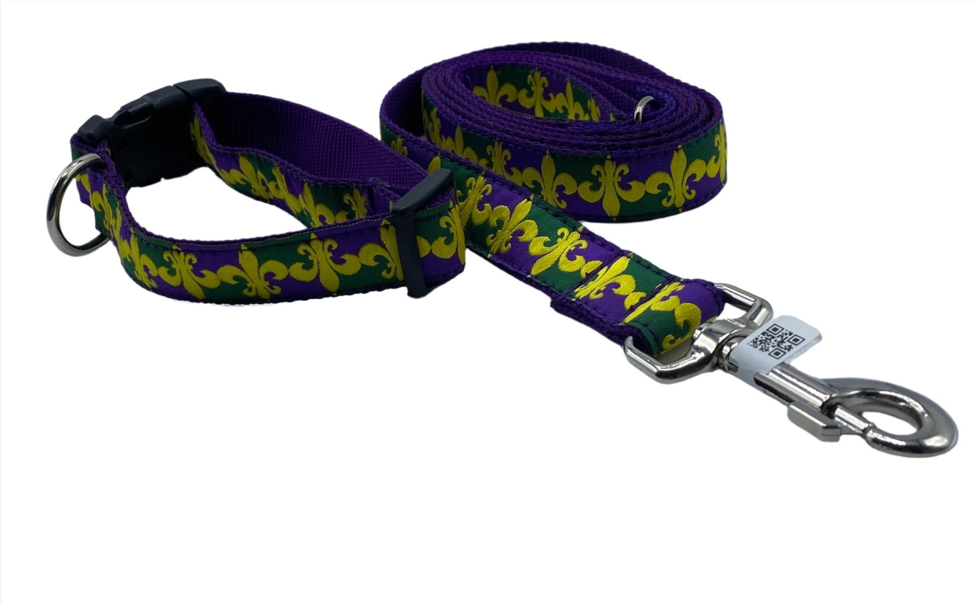 Throw Me Something Dog Collars or Leads (1" Wide).