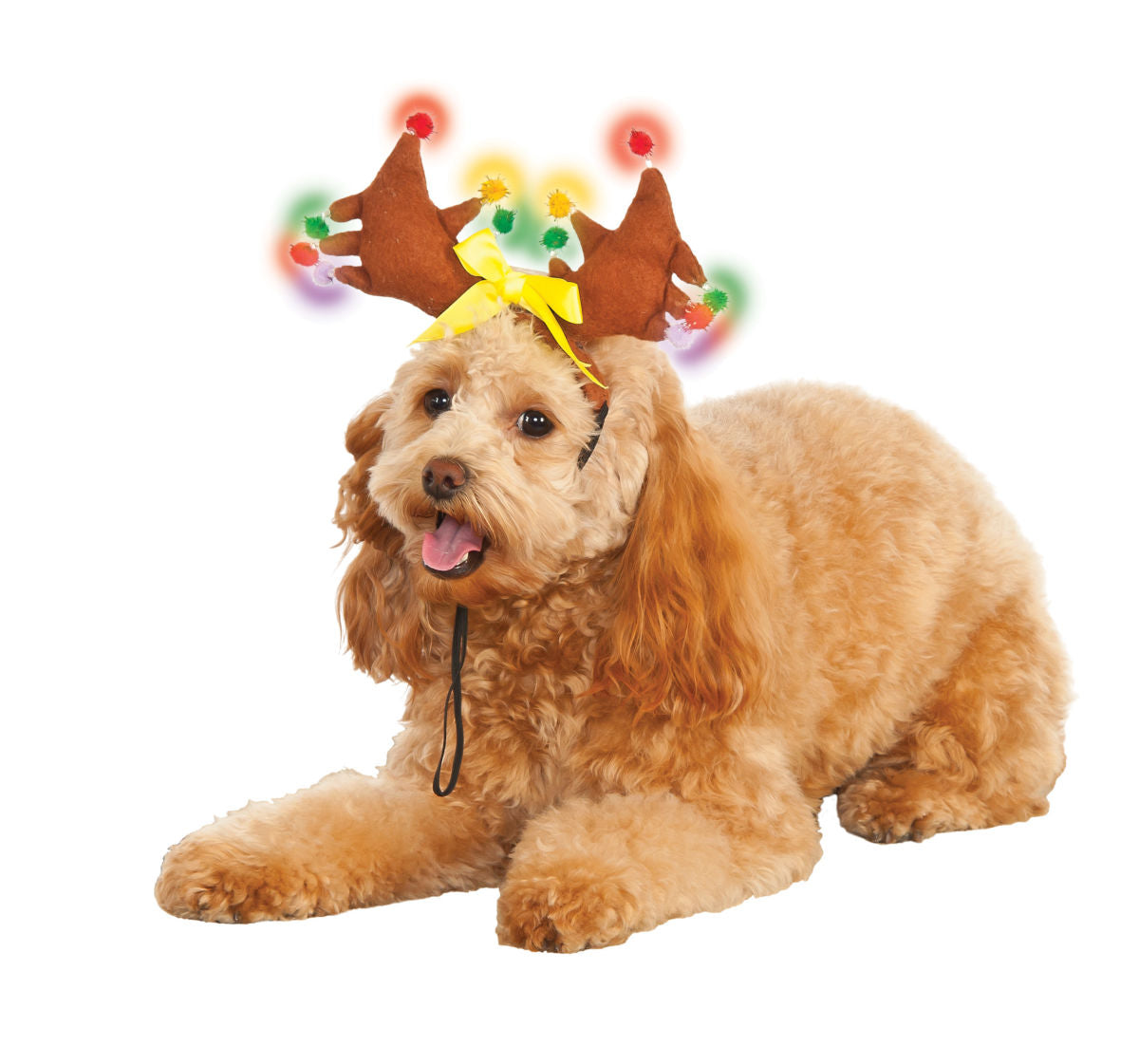 Pet Light Up Reindeer Antlers