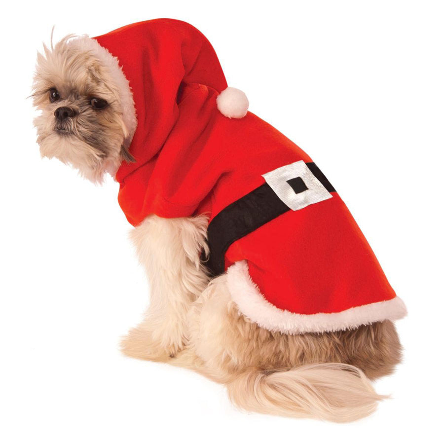 Santa Hoodie Pet Costume.