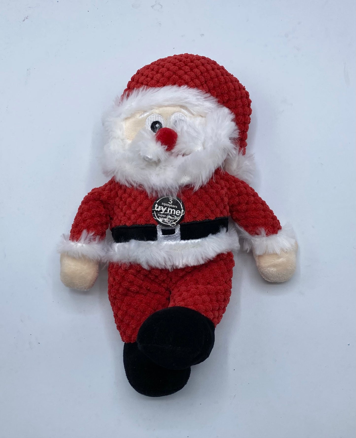 Floppy Santa Dog Toy