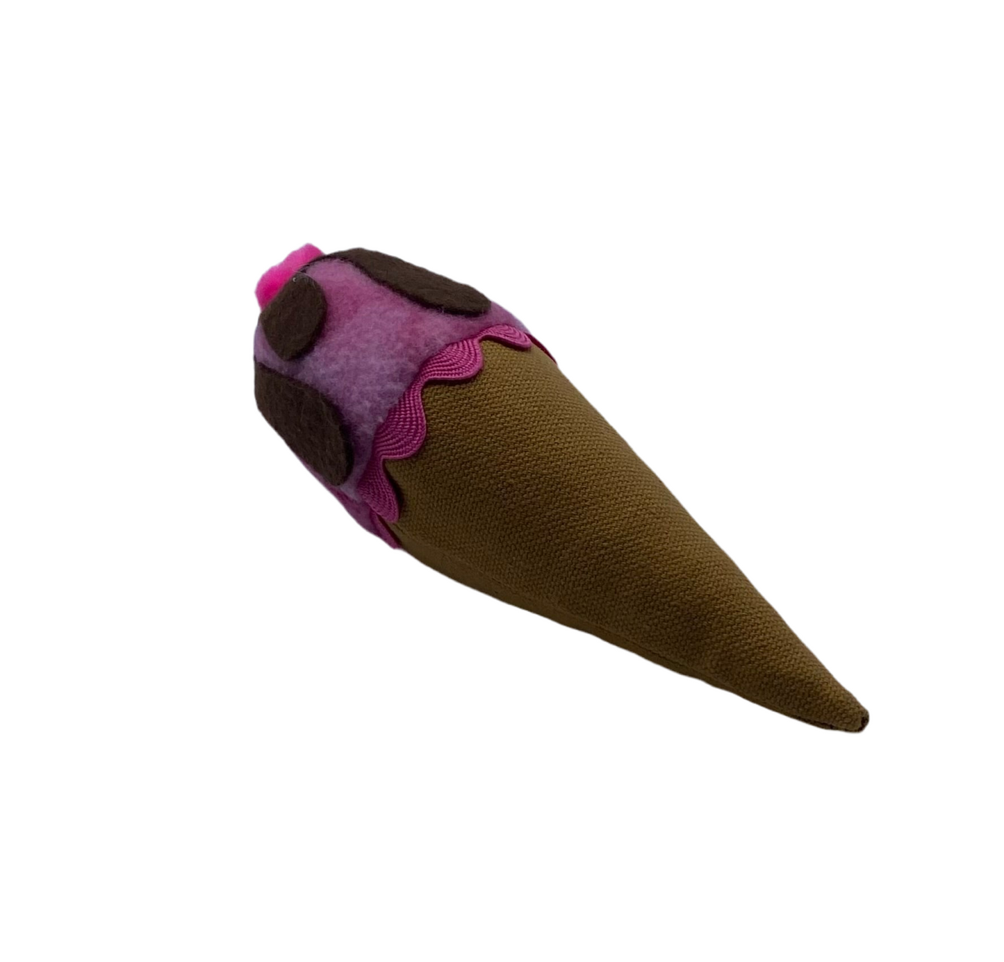Catnip ice cream cone cat toy.