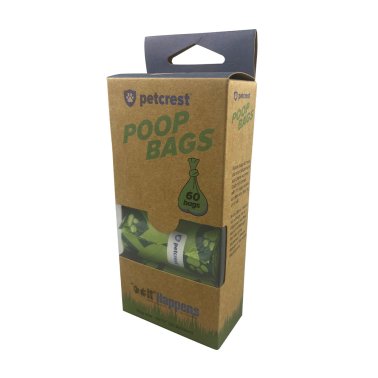 Petcrest® Poop Bag Eco RFL - 60 Count.