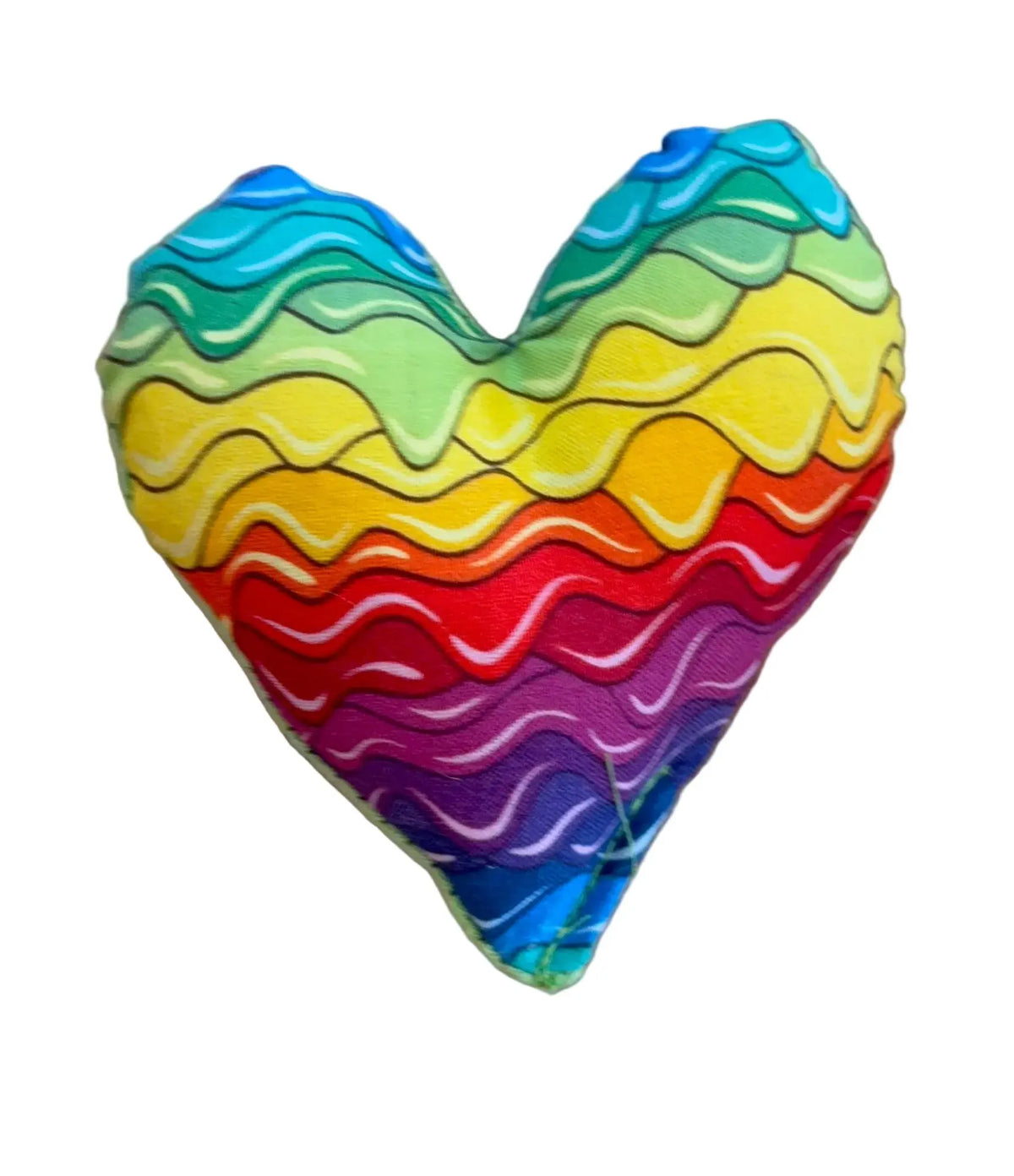 Pride Heart Catnip Cat Toy NOLAbitchcouture