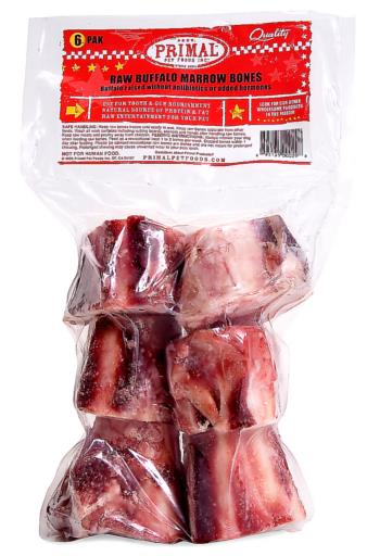 Primal Frozen Bison Marrow Bone 6 pack
