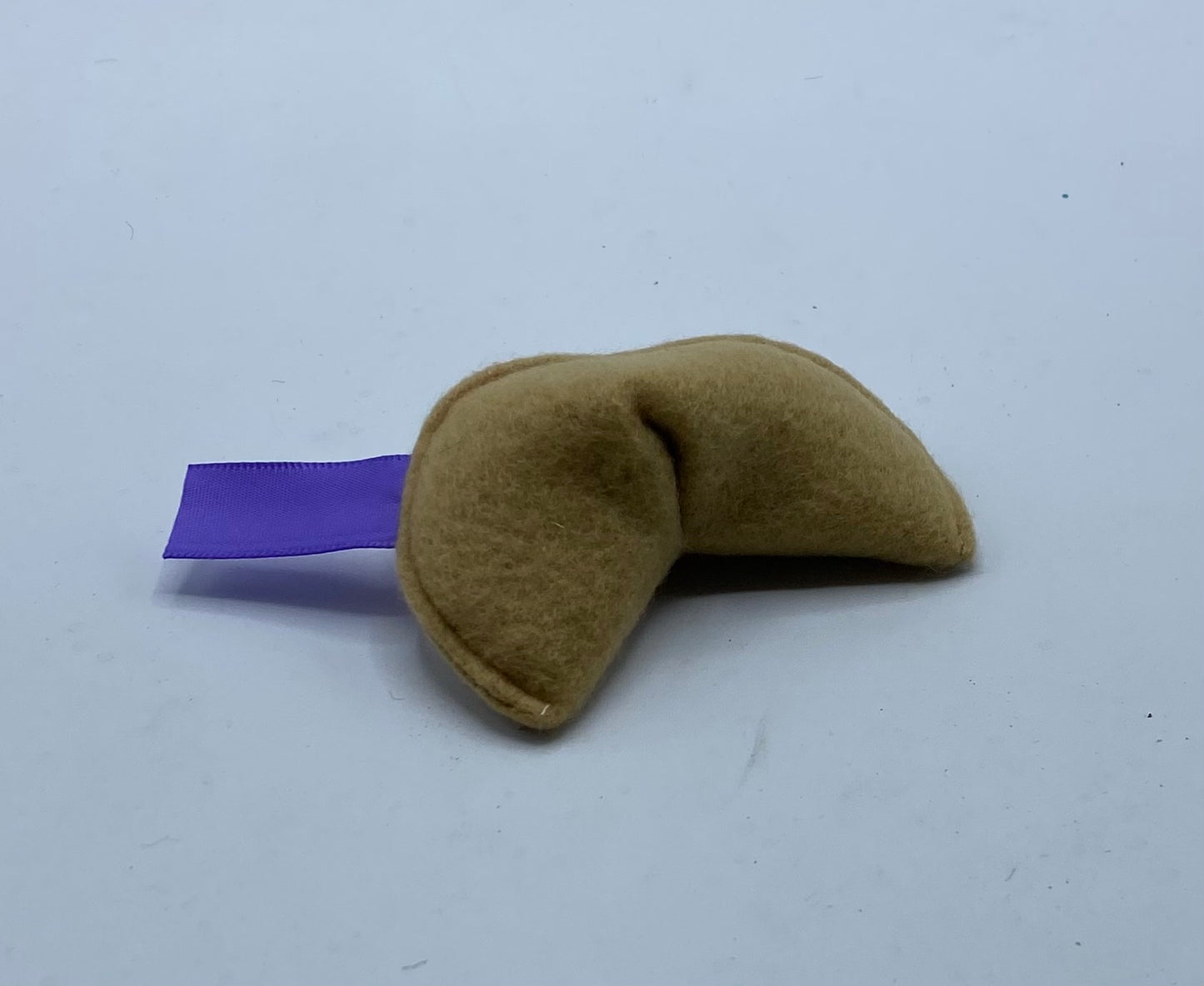 Catnip fortune cookie cat toy.