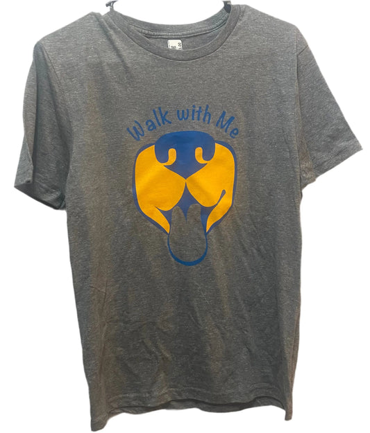 Walk with Me Human T-Shirt Dog & Frog