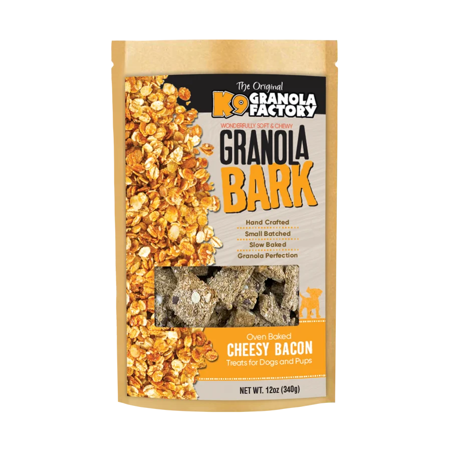 Granola BARK, Cheesy Bacon Dog Treat 10oz