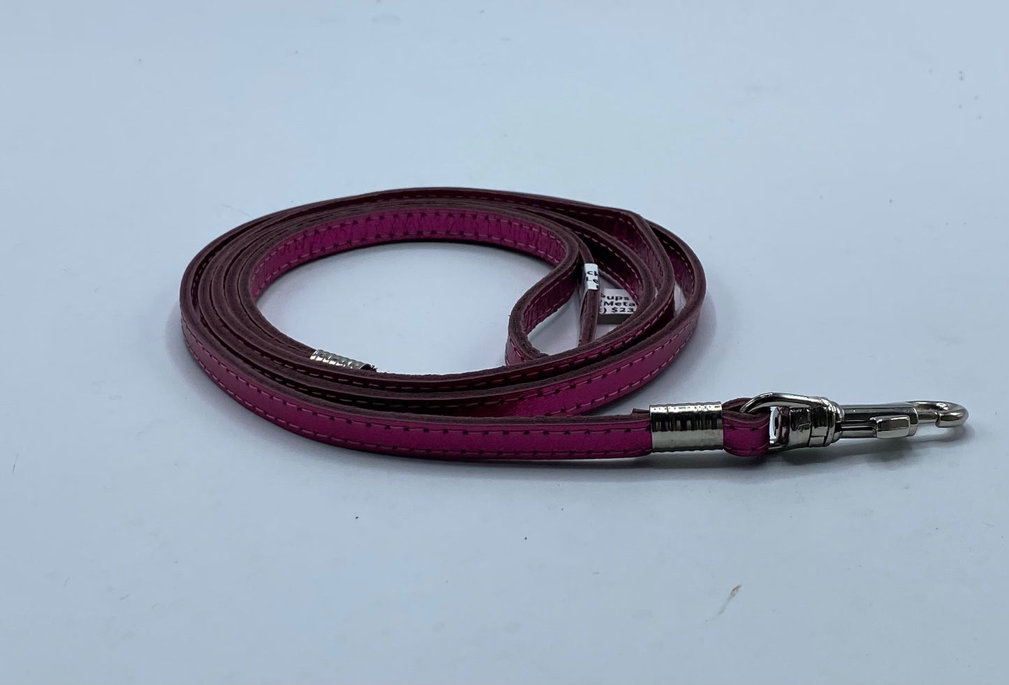 Pocket Pups 4ft. Dog Lead (Metallic Pink)