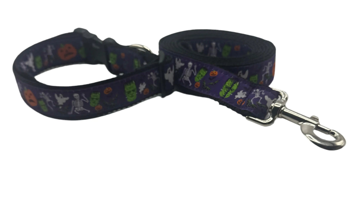 Halloween Dog Collars & Leads Ebinger Brother Leather Company / Preston Ribbons