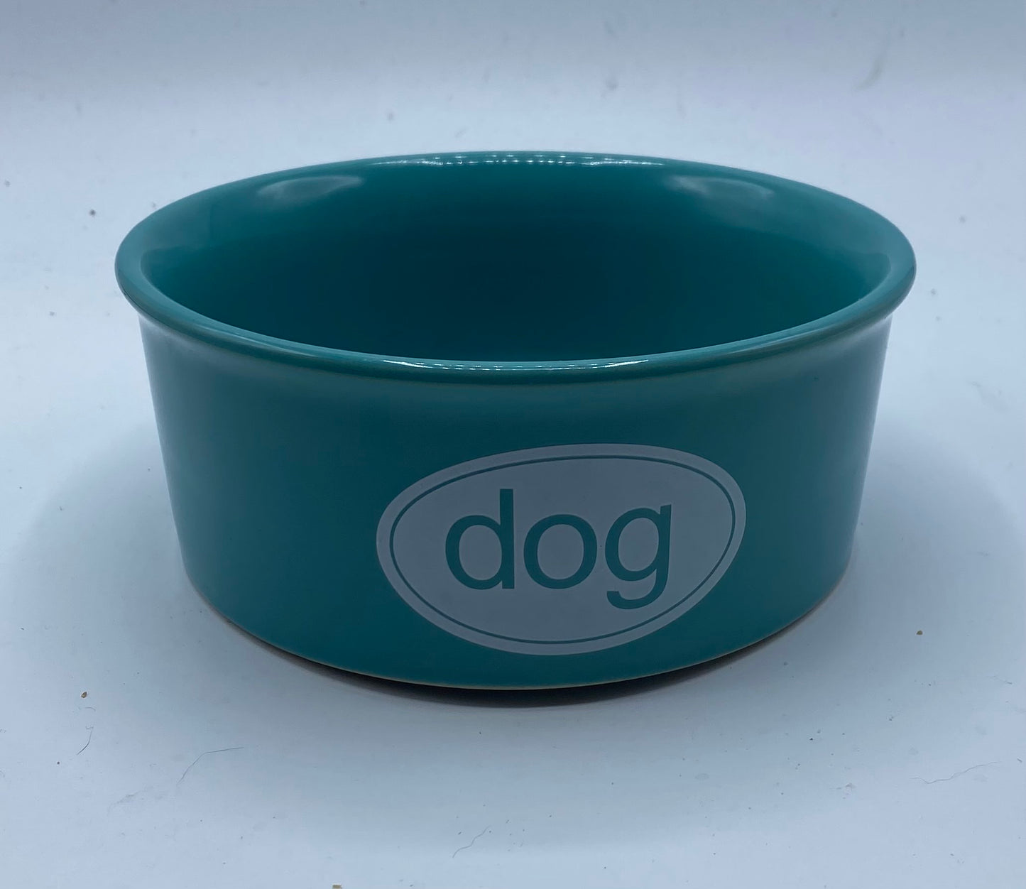 Kool Pet Kool Dog Turqouise/White Dog Bowl.