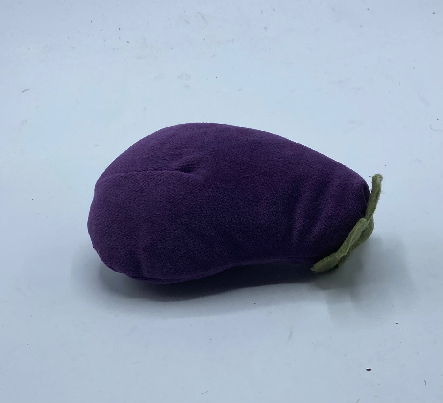 Catnip eggplant cat toy.