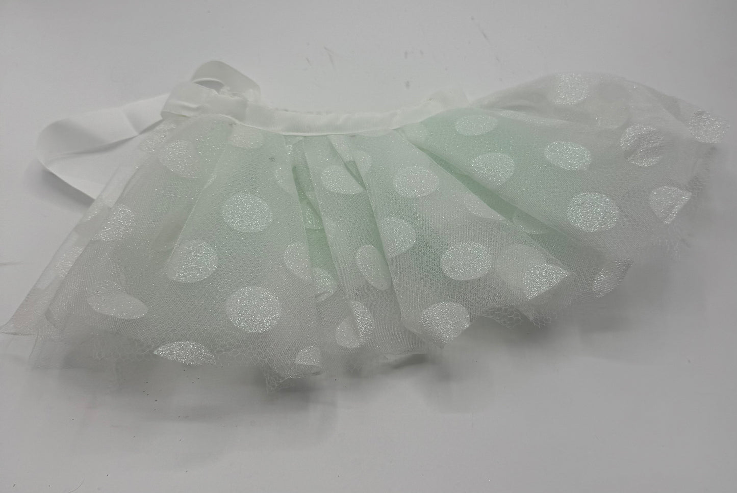 white Dot Tutu