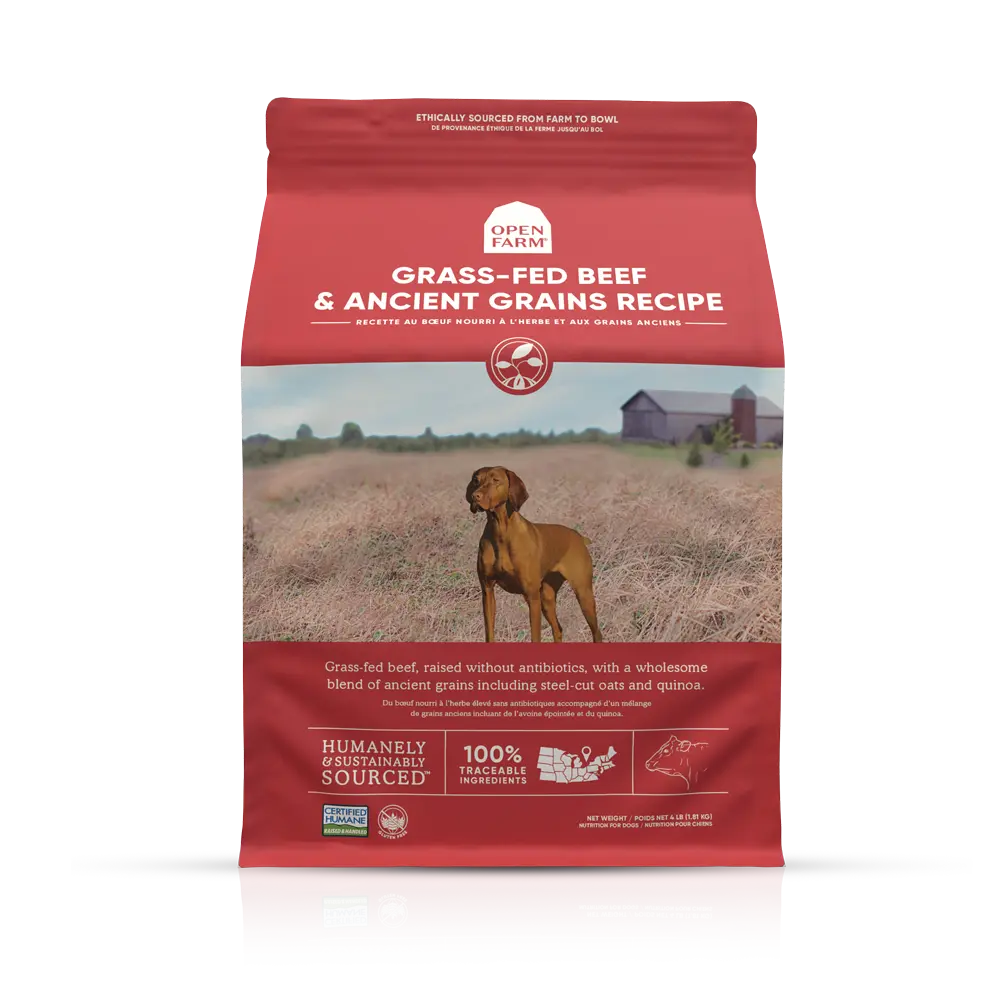 Open Farm Dog Ancient Grain Beef 4lb Supreme Pet Supplies (Open Farm)