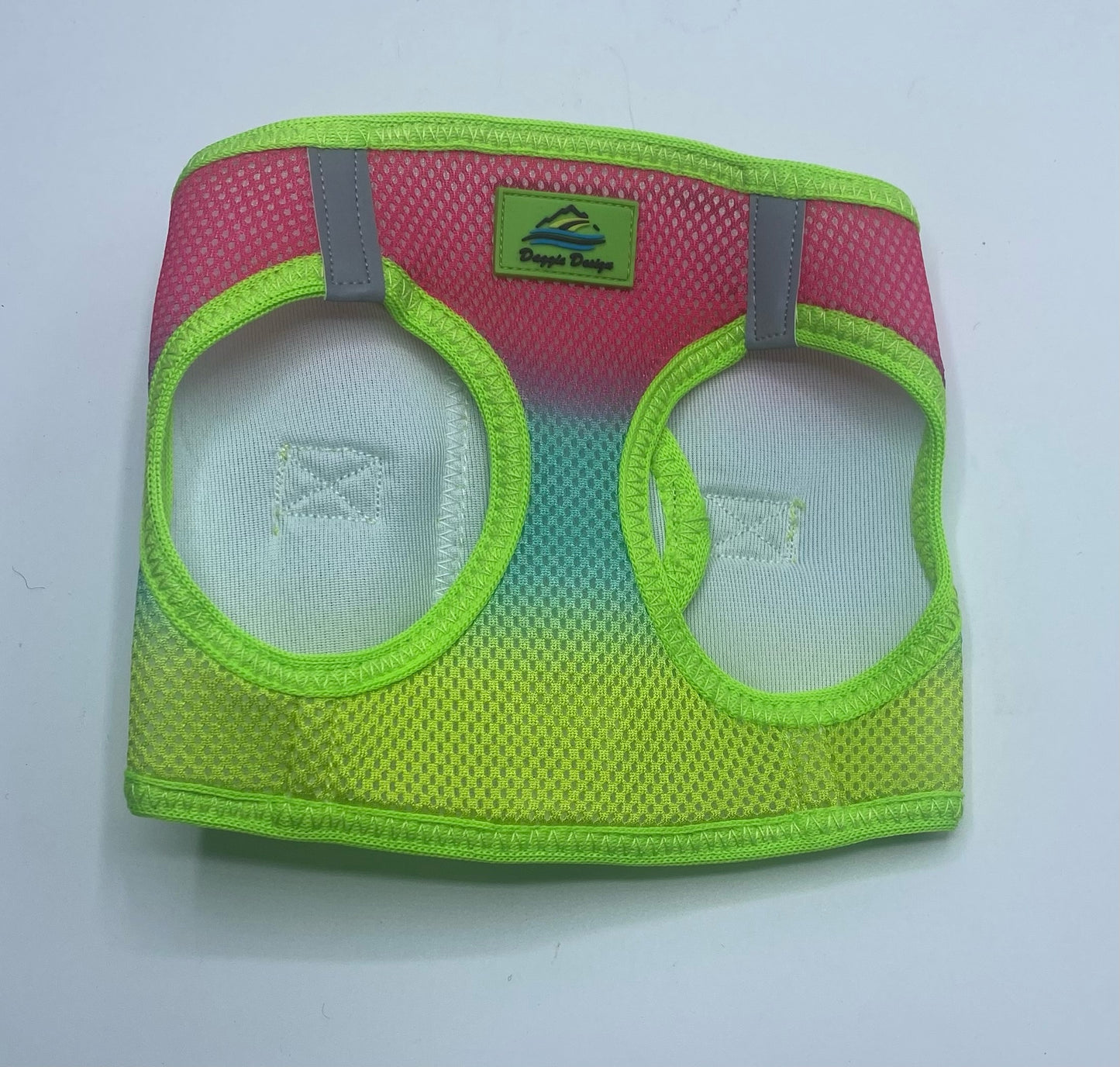 American River Choke Free Dog Harness - Rainbow.
