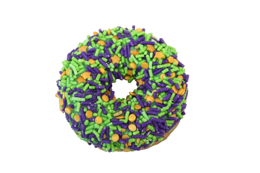 Gourmet Donut Dog Treat, Mardi Paws