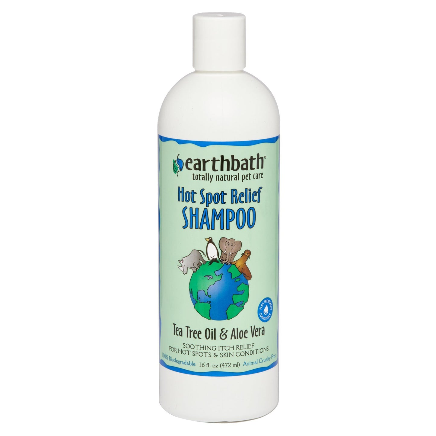 Earthbath Shampoo & Conditioner for Dogs (Tea Tree Oil & Aloe Vera).