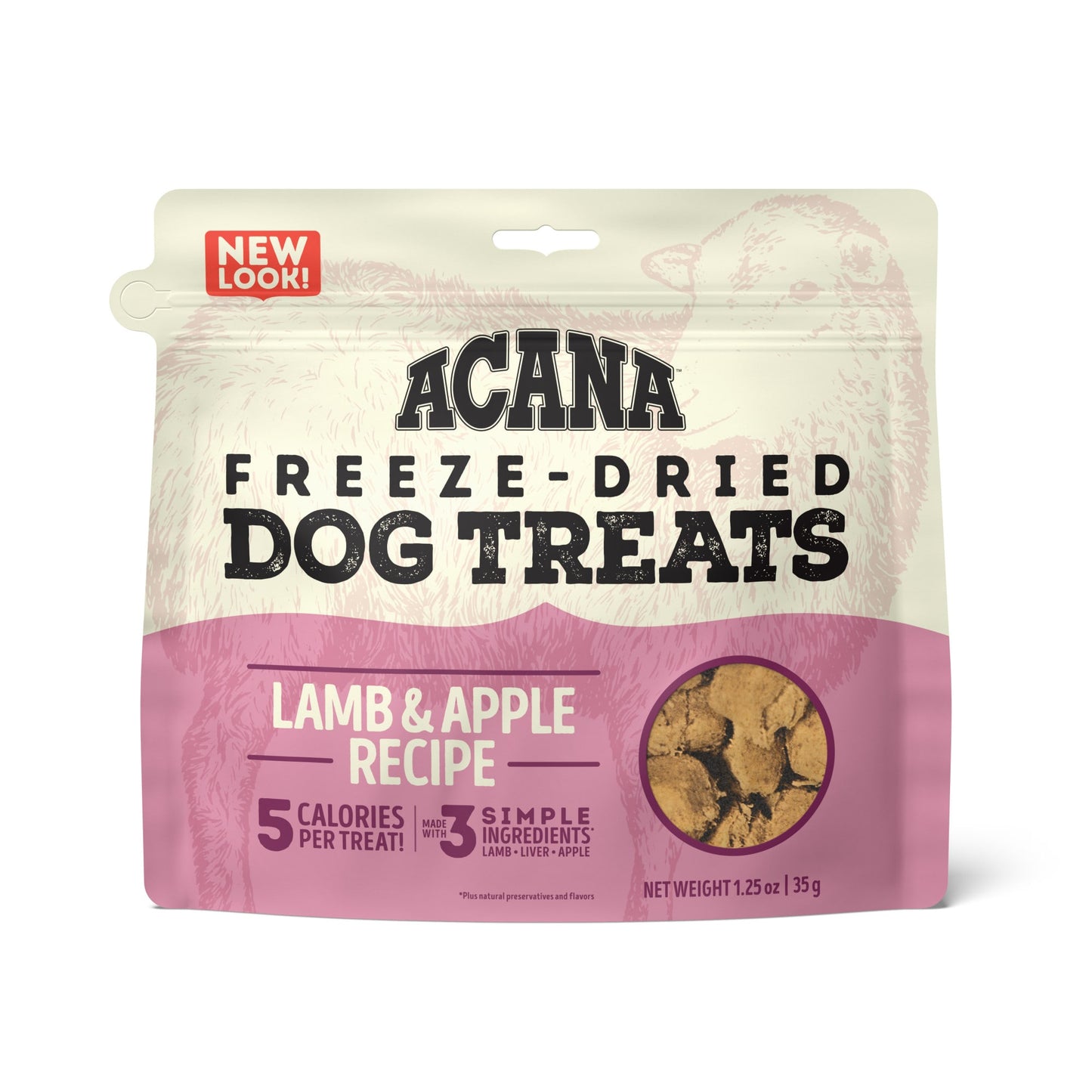 Acana Singles Freeze-Dried Dog Treats.