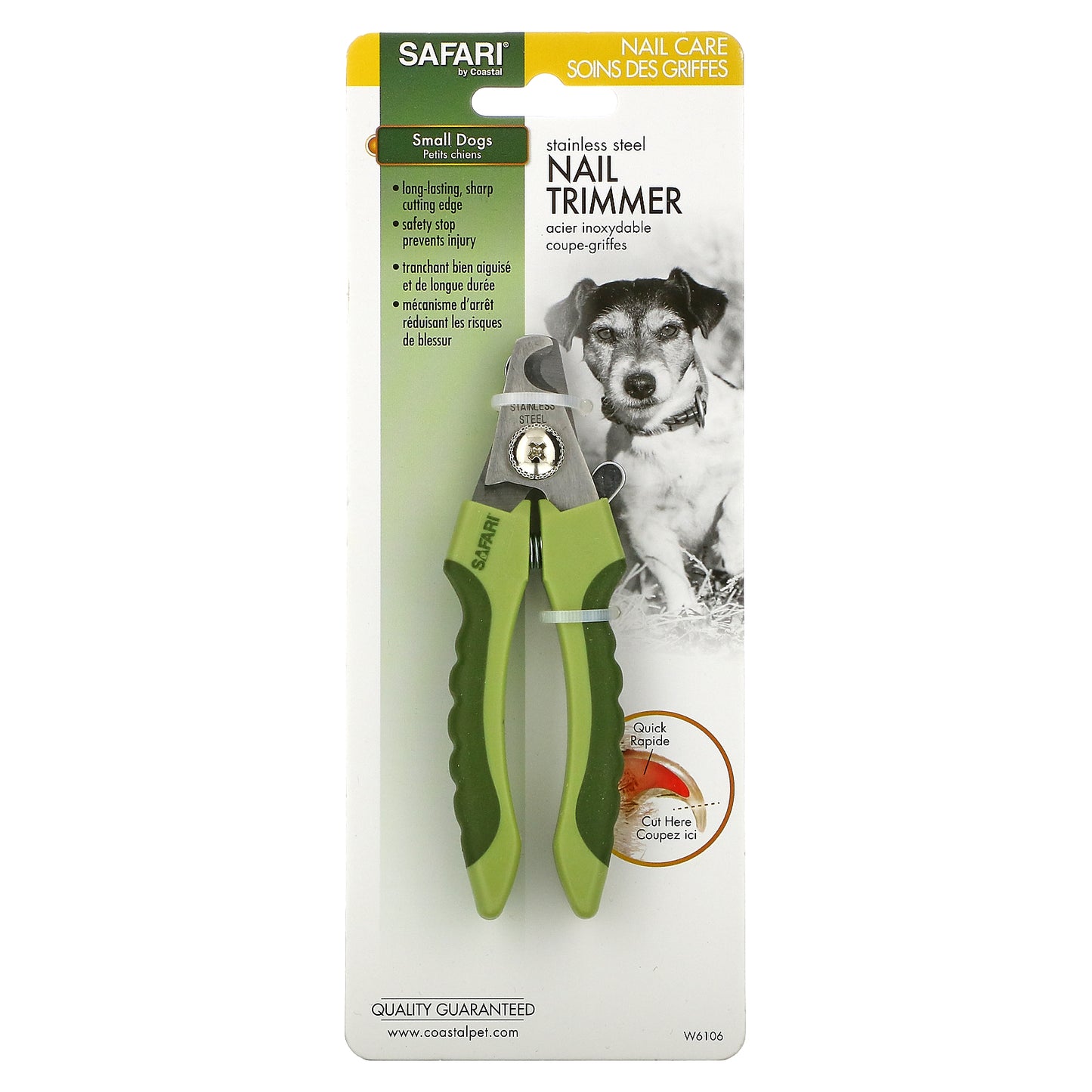 Safari Stainless Steel Nail Trimmer.