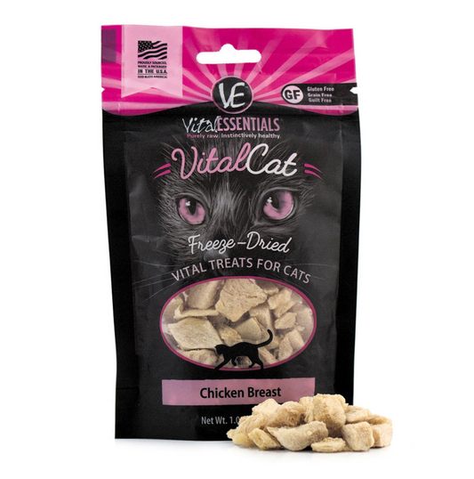 Vital Cat® Freeze-Dried Chicken Breast Cat Treats, 1 oz by Vital Essentials
