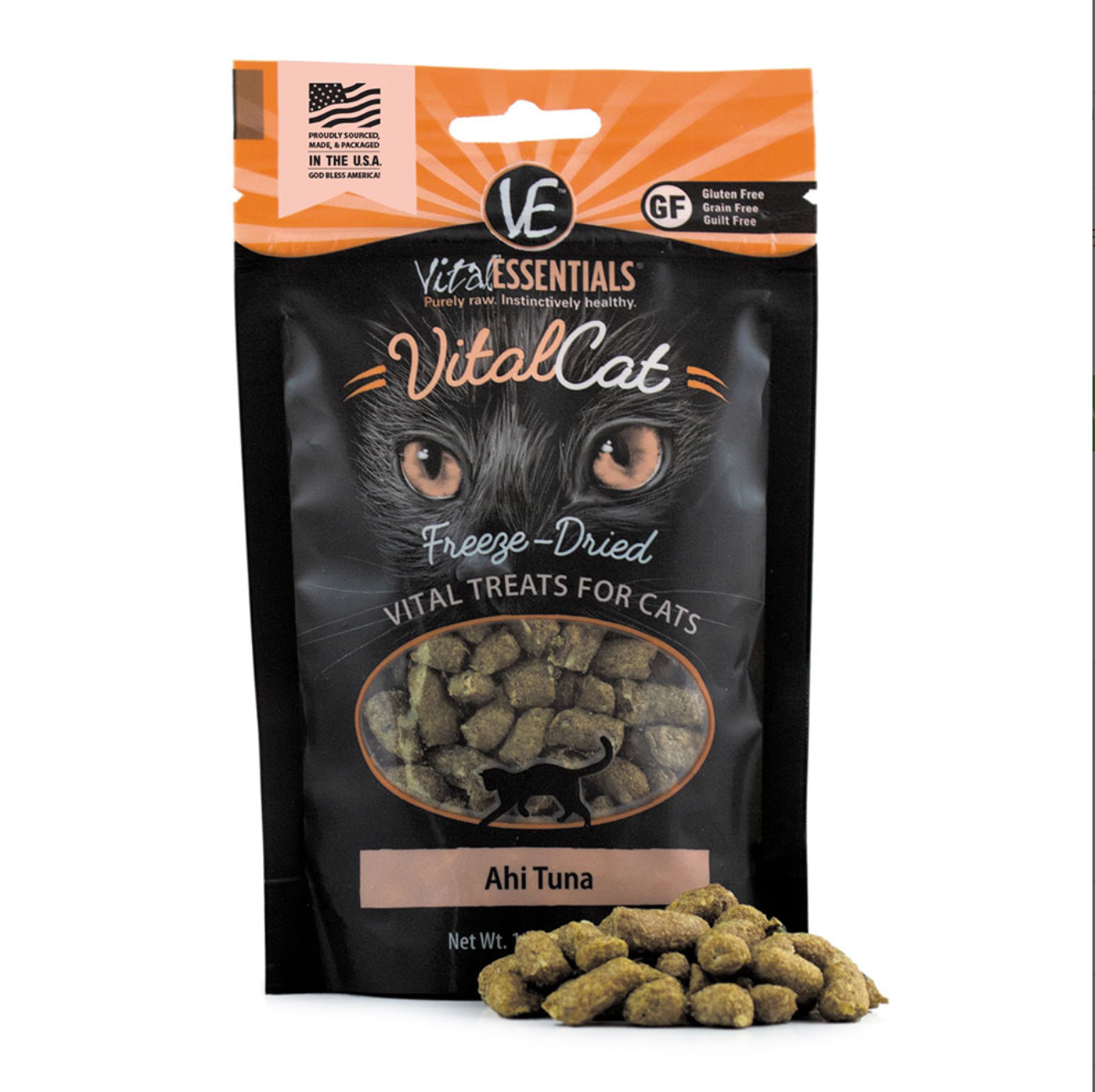 Vital Cat® Freeze-Dried Ahi Tuna Cat Treats, 1.1 oz by Vital Essentials