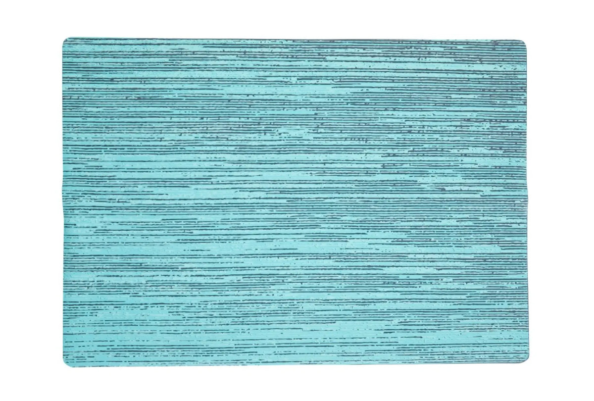 Jax & Bones Malibu Teal Silicone Pet Food Mat.