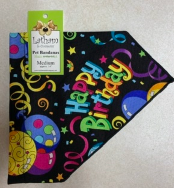 Happy Birthday Pet Bandana