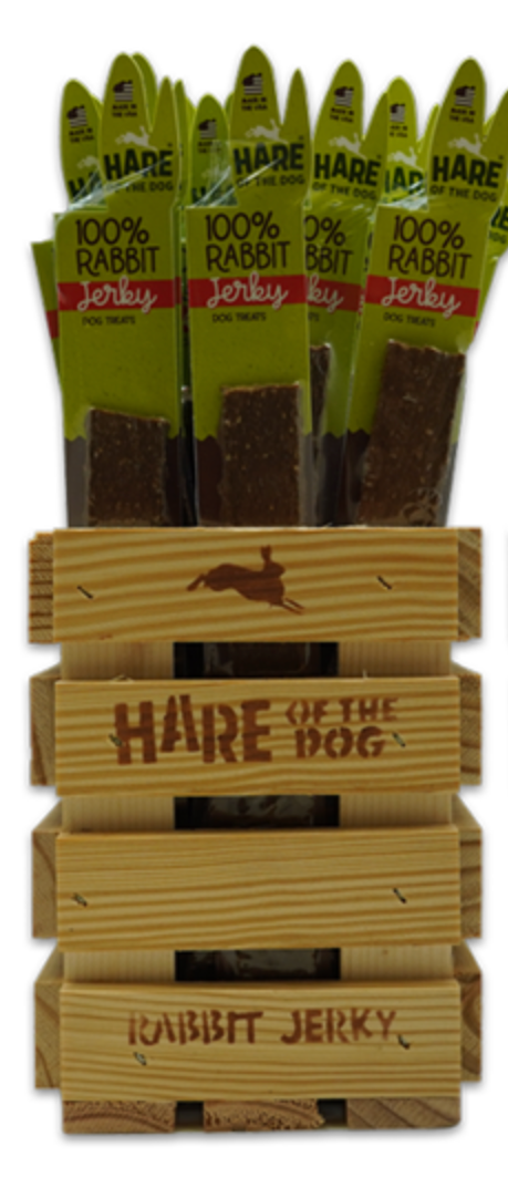 Rabbit Jerky -100% Rabbit Jerky dog Treat