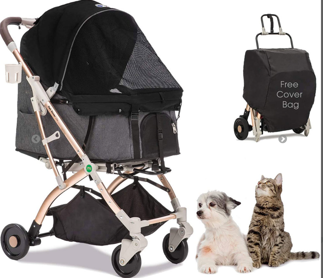 Pet rover premium stroller hotsell