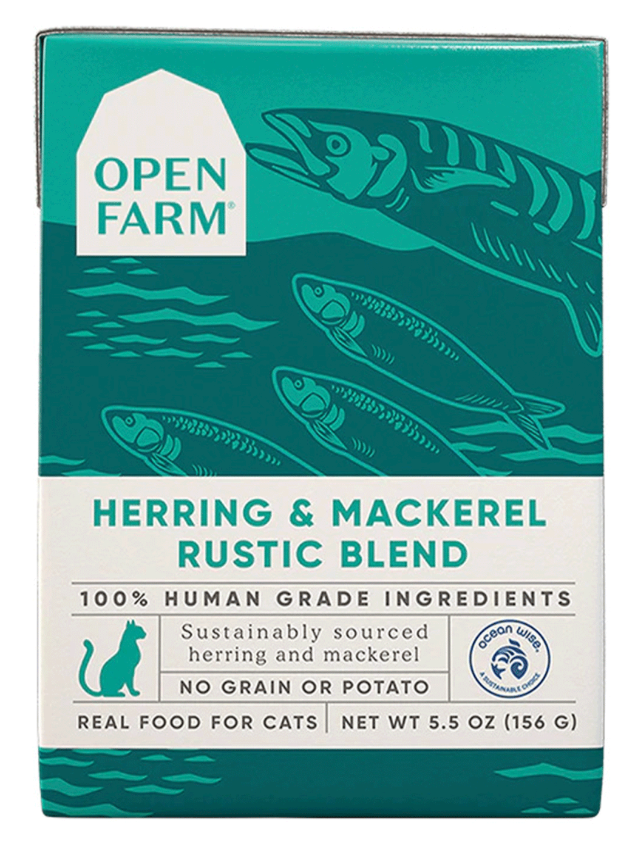 Wild-Caught Herring & Mackerel Rustic Blend Cat food
