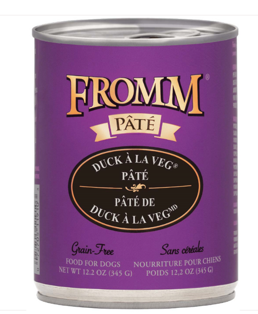 Fromm Pâté Dog Food - Duck A La Veg