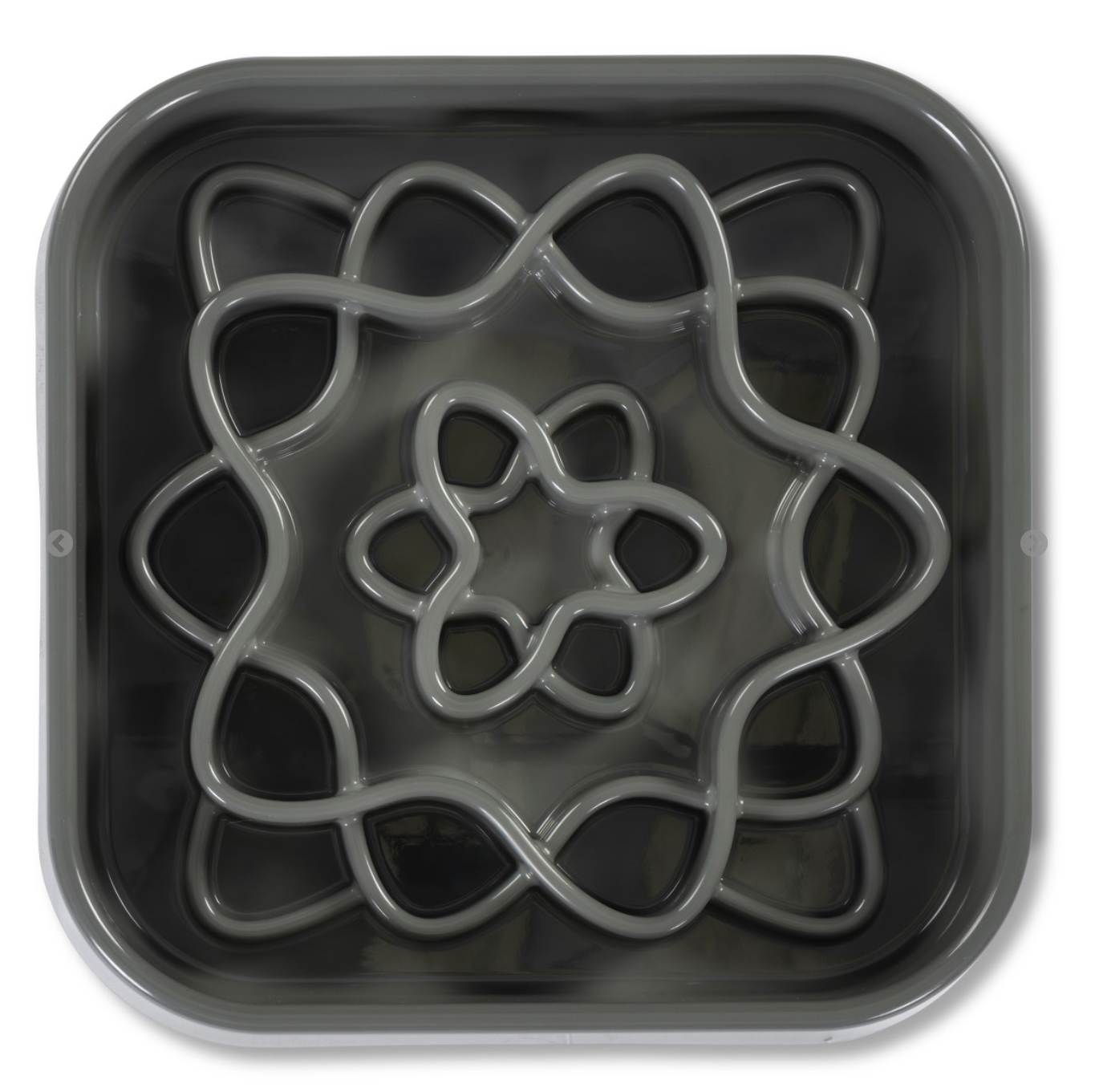 Messy Mutts Slow Dog Feeder, 8 Cup, 11" x 2".