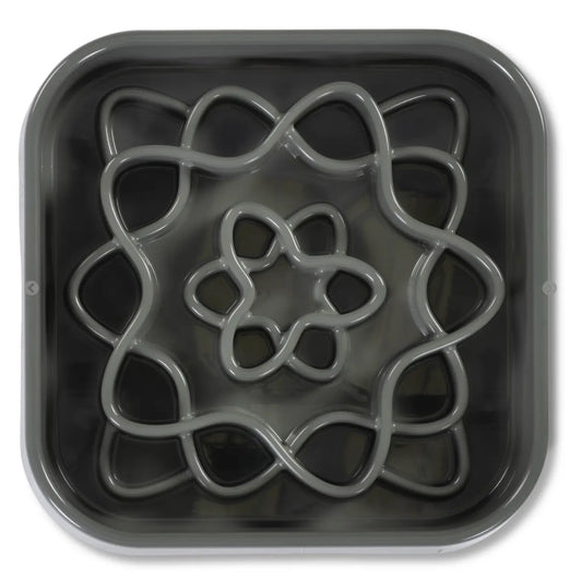 Messy Mutts Slow Dog Feeder, 8 Cup, 11" x 2".
