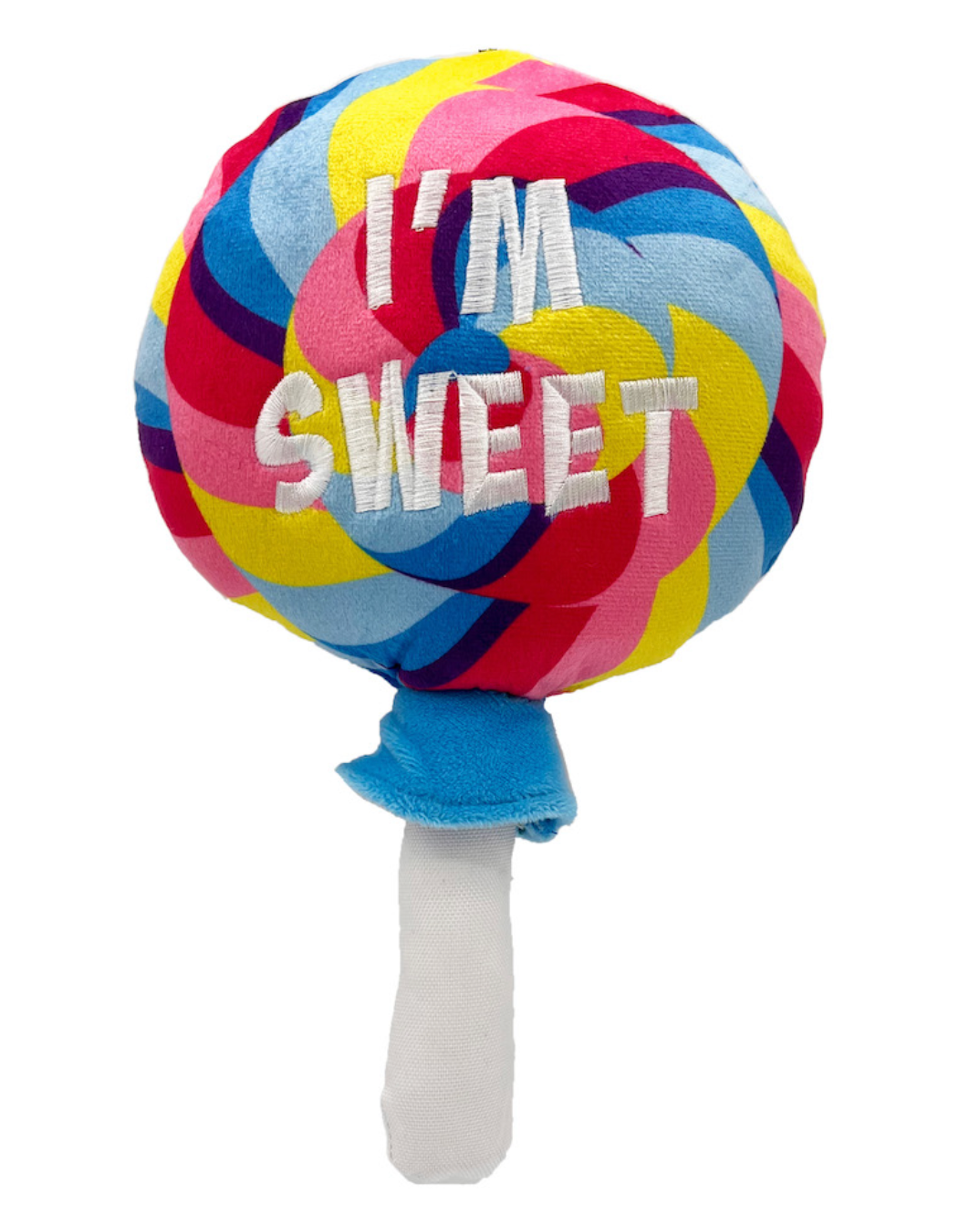 I'm Sweet Lollipop Dog Toy.