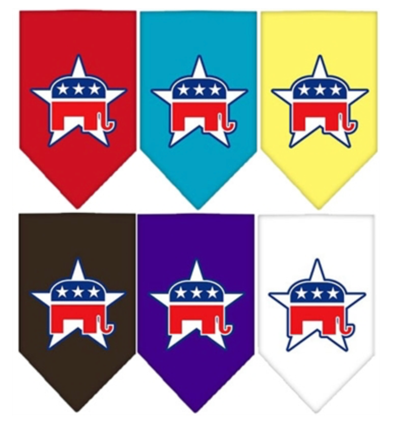 Republican Screen Print Bandana