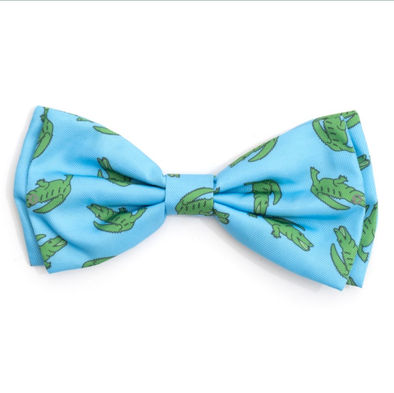 Blue Al the Gator Pet Bow Tie.
