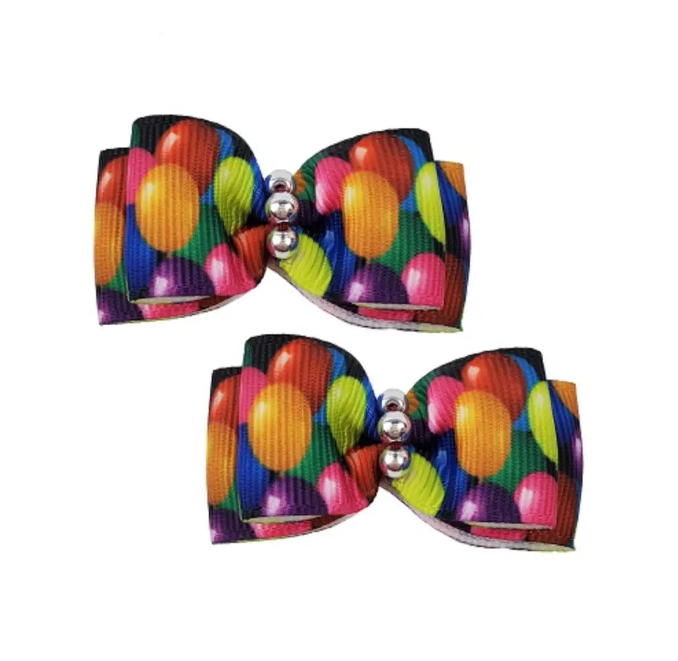Balloons Pet Hair Bows.