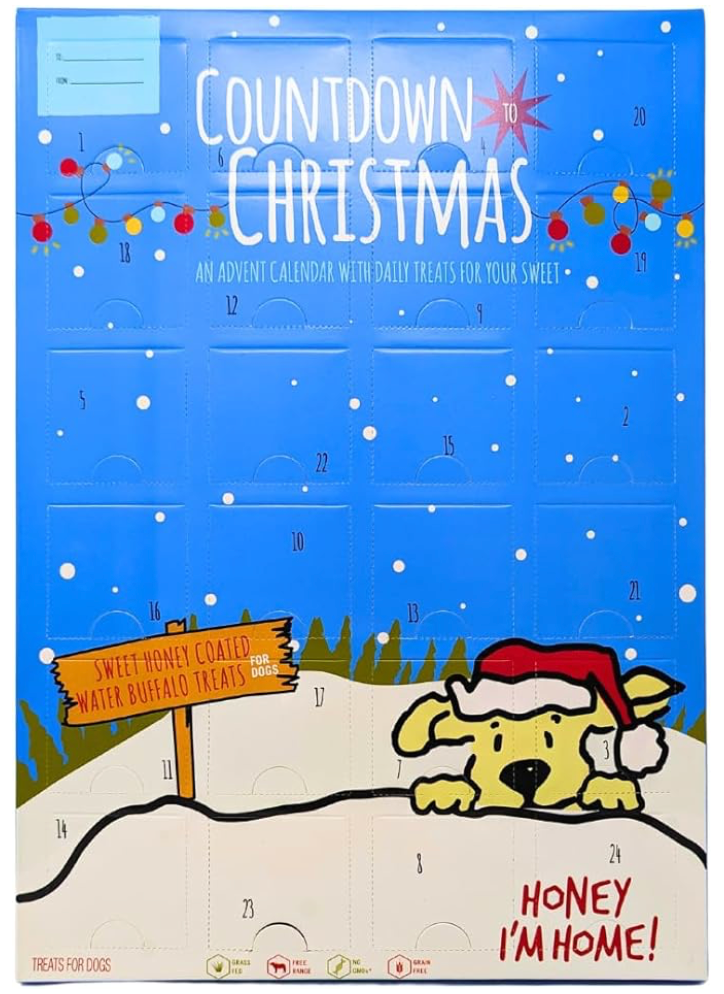 Honey I'm Home, Countdown to Christmas Holiday Extra Large Advent Calendar.