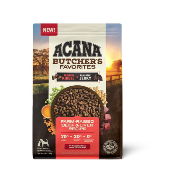 Acana beef 2024 dog food