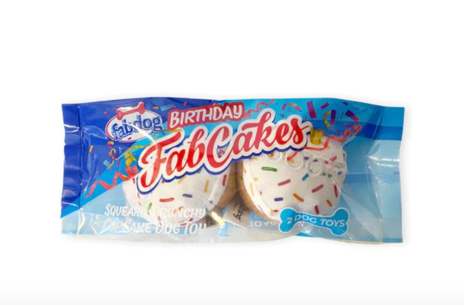 Birthday fabCakes Dog Toy.
