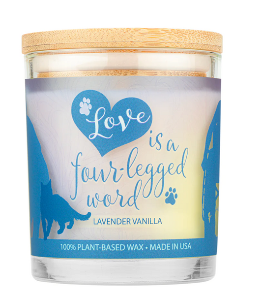 Lavender Vanilla Candle.