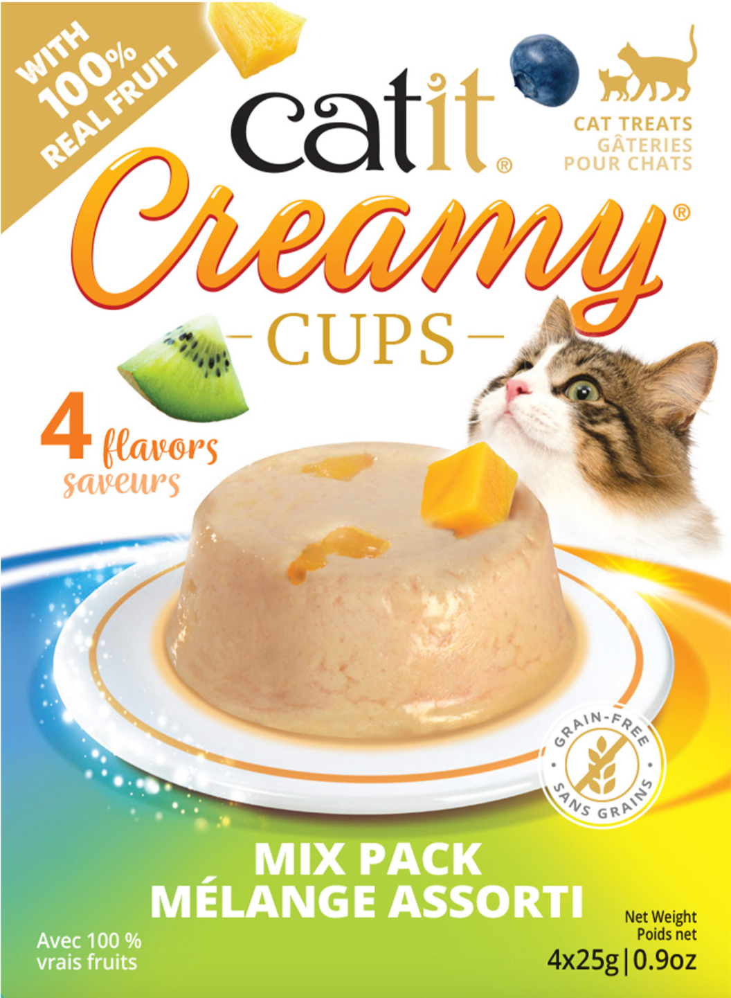 Catit Creamy Cups Variety Pack.