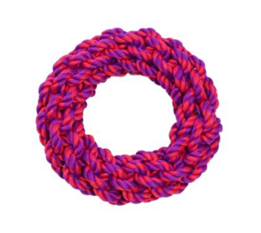 Rope Rings Purple / Magenta 7"